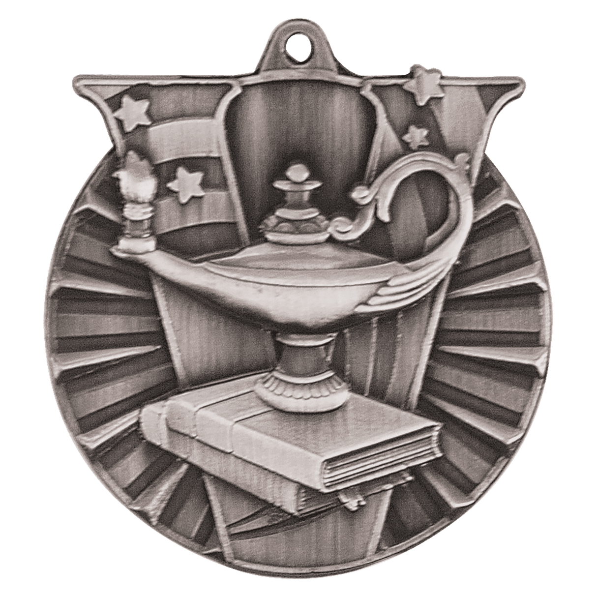 2" Lamp of Knowledge Victory Medal