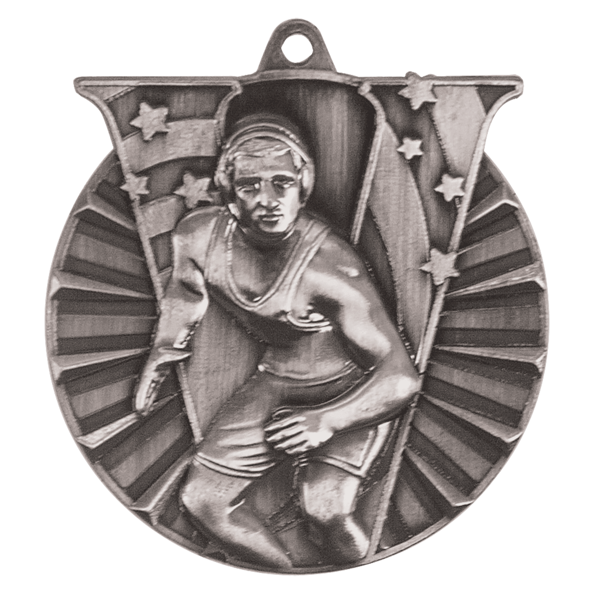 2" Wrestling Victory Medal