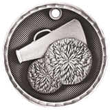 2" 3D Cheer Medal
