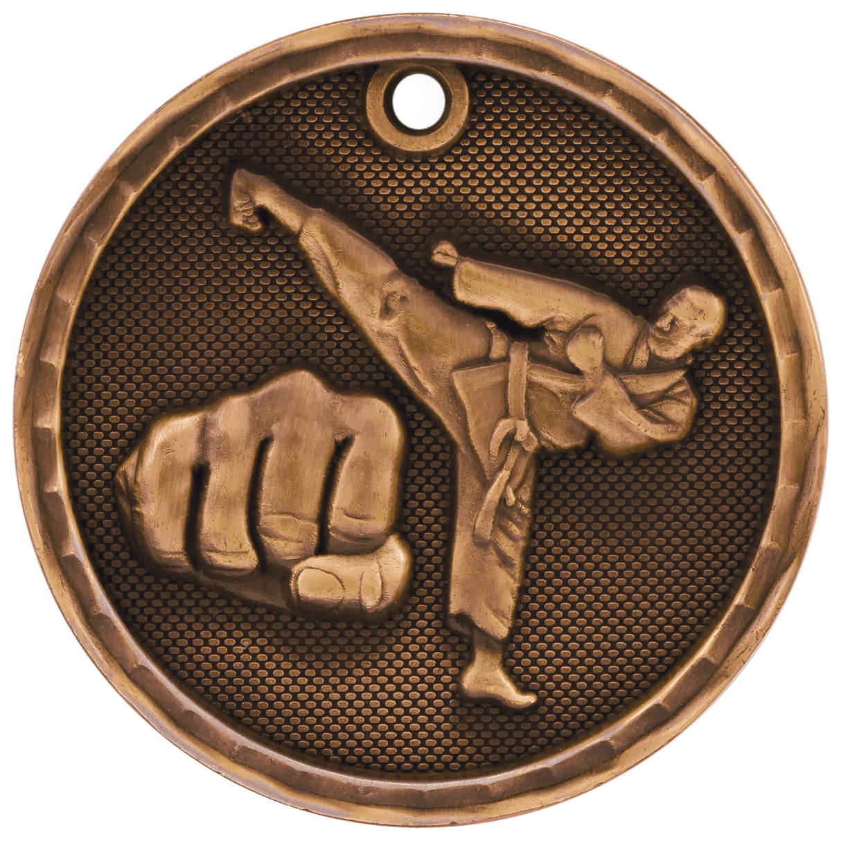 2" 3D Martial Arts Medal