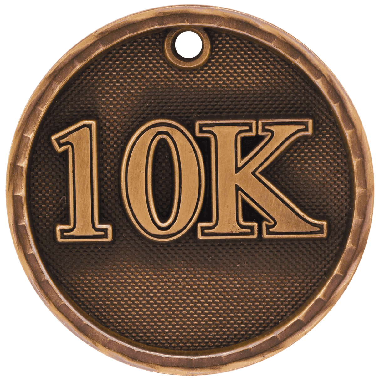 2" 3D 10K Medal