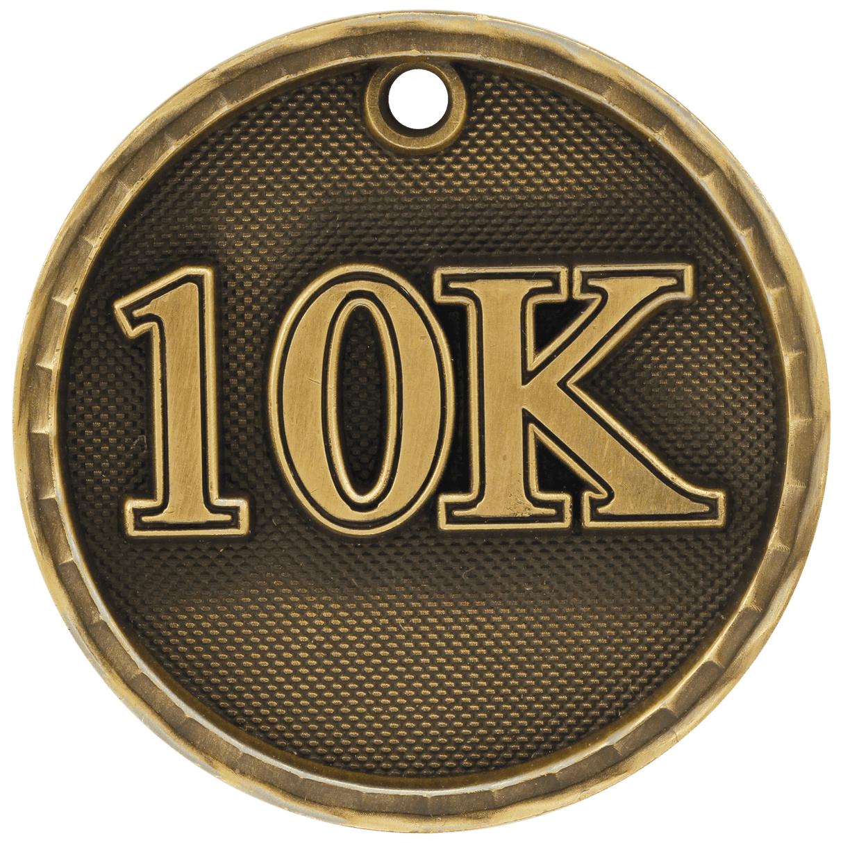2" 3D 10K Medal