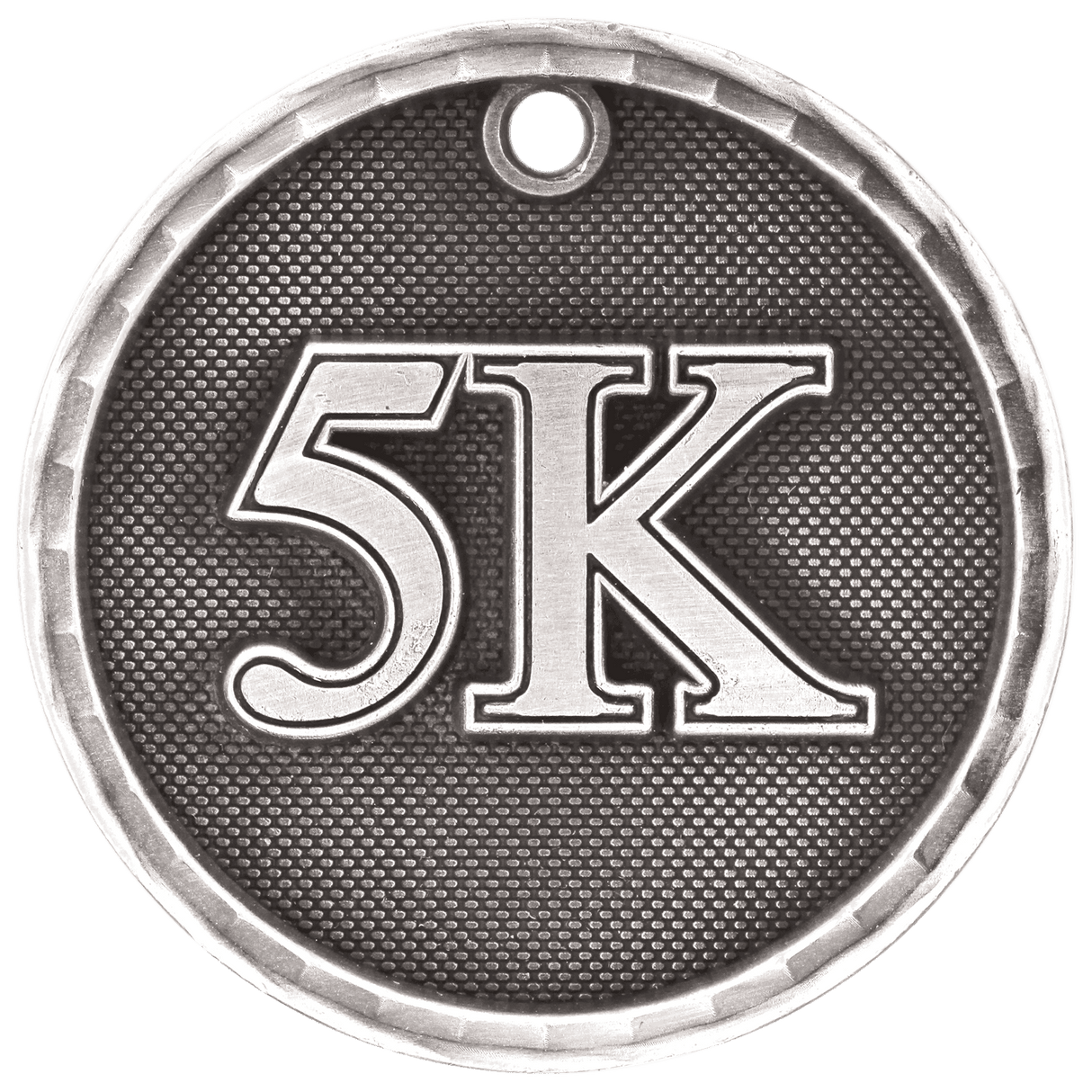 2" 3D 5K Medal