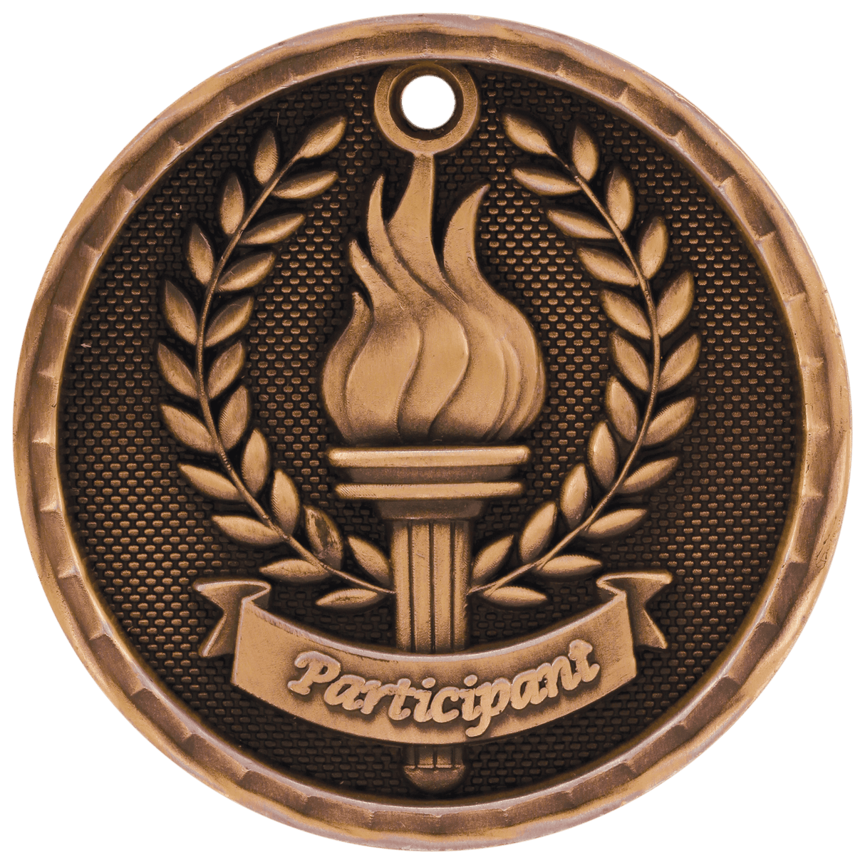 2" 3D Participant Medal