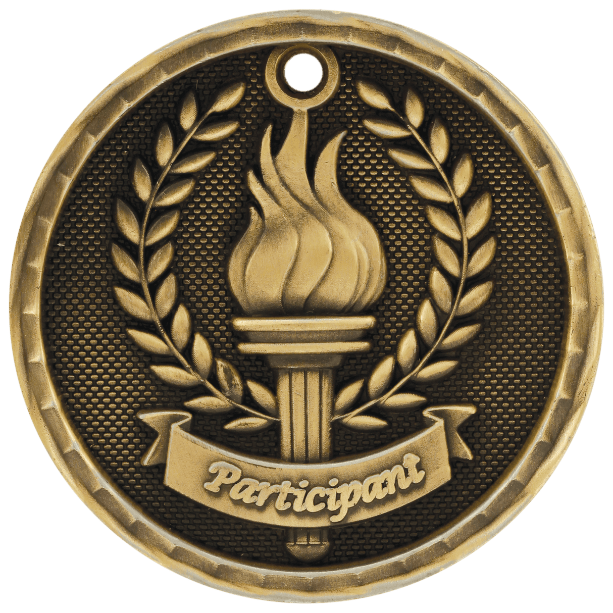2" 3D Participant Medal