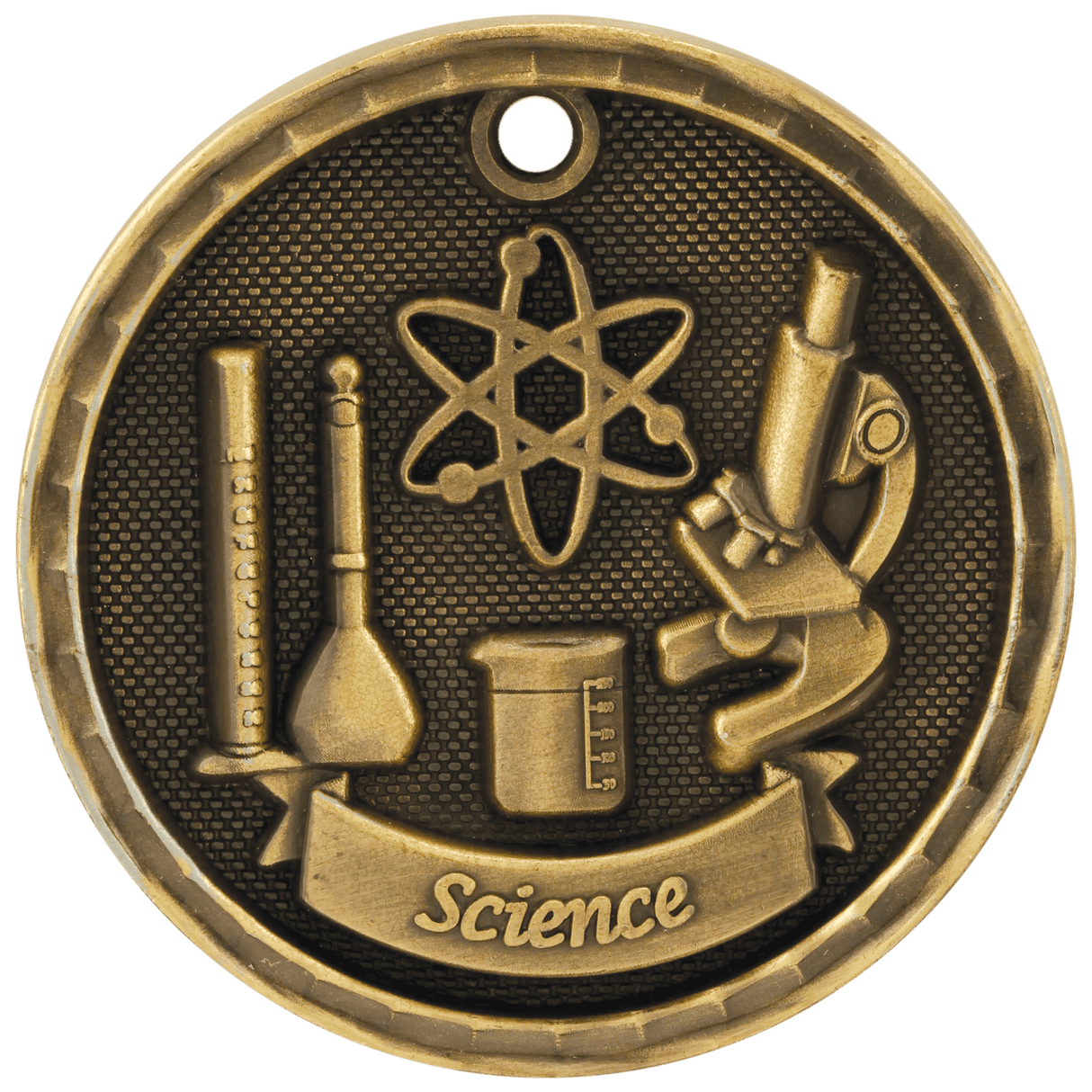 2" 3D Science Medal