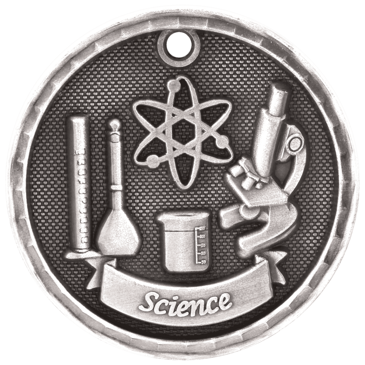 2" 3D Science Medal