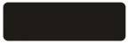 7/8" x 2 3/4" Laserable Black Brass Name Badge Plate