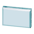 2 1/2" x 4" Jade Rectangular Acrylic Paperweight