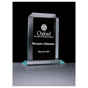8" x 10" Summit Series Rectangular Acrylic Award