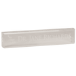 8" x 2" Clear Acrylic Desk Wedge