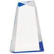 Blue 9" Facet Wedge Acrylic