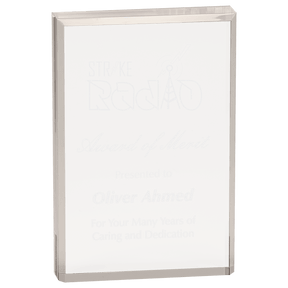 4" x 6" Clear Rectangle Acrylic