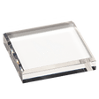 3 3/4" x 3 3/4" Clear Acrylic Paperweight
