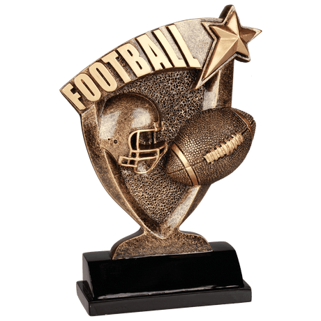 7" Football Broadcast Resin