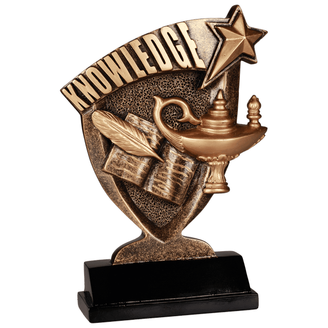 7" Lamp of Knowledge Broadcast Resin