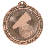 2" Cheer Laserable BriteLazer Medal