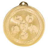 2" Field Events Laserable BriteLazer Medal