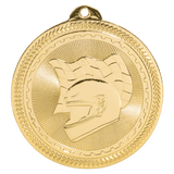 2" Racing Laserable BriteLazer Medal