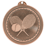 2" Tennis Laserable BriteLazer Medal