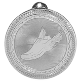 2" Track Laserable BriteLazer Medal