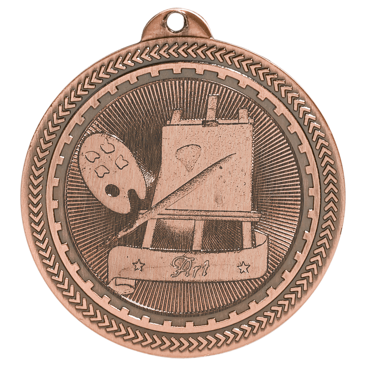 2" Art Laserable BriteLazer Medal