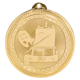 2" Art Laserable BriteLazer Medal