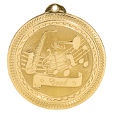 Bright Gold 2" Band Laserable BriteLazer Medal