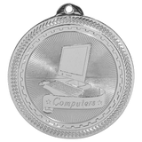2" Computers Laserable BriteLazer Medal