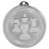2" Chess Laserable BriteLazer Medal