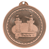 2" Debate Laserable BriteLazer Medal