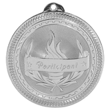2" Participant Laserable BriteLazer Medal