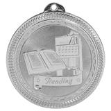 2" Reading Laserable BriteLazer Medal