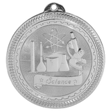 2" Science Laserable BriteLazer Medal