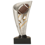 7" Football Banner Resin