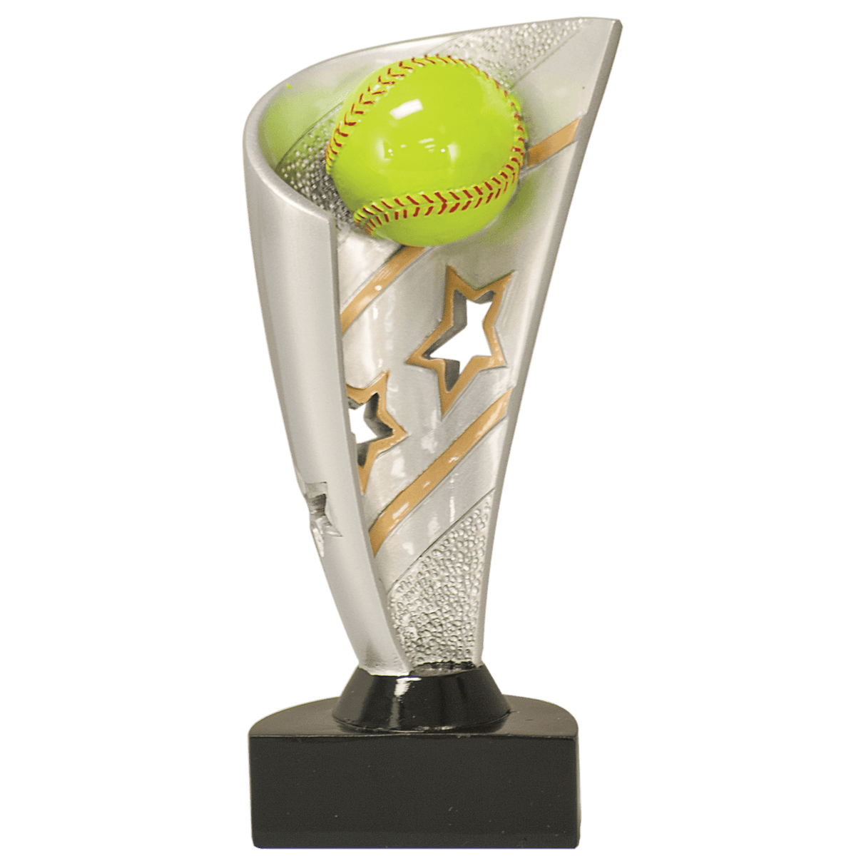7" Softball Banner Resin