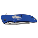 Bison River 4 1/4" Blue Every Day Carry Knife