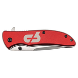 Bison River 4 1/4" Red Every Day Carry Knife