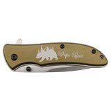 Bison River 4 1/4" Flat Dark Earth Every Day Carry Knife