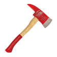 17 1/2" Short Fireman Axe with Blade Guard
