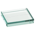 4" x 3" Jade Glass Paperweight