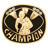 Gold Wrestling Champion Ring Insert