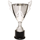 16 3/4" Completed Metal Cup Trophy on Plastic Base