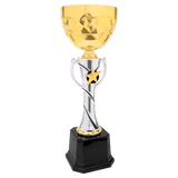 15" Silver/Gold Completed Metal Cup Trophy