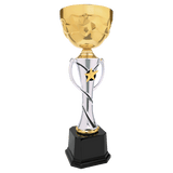 17 3/4" Silver/Gold Completed Metal Cup Trophy