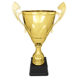 Gold 16 3/4" Completed Metal Cup on Plastic Base