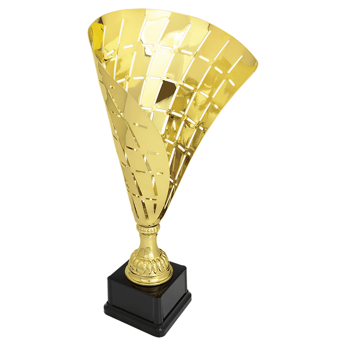 15 1/2" Metal Flag Cup on Plastic Base