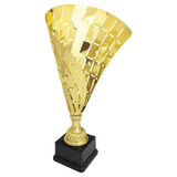 15 1/2" Metal Flag Cup on Plastic Base