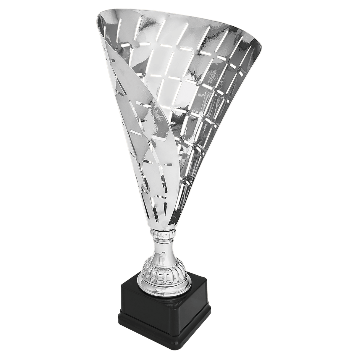 19 1/2" Metal Flag Cup on Plastic Base