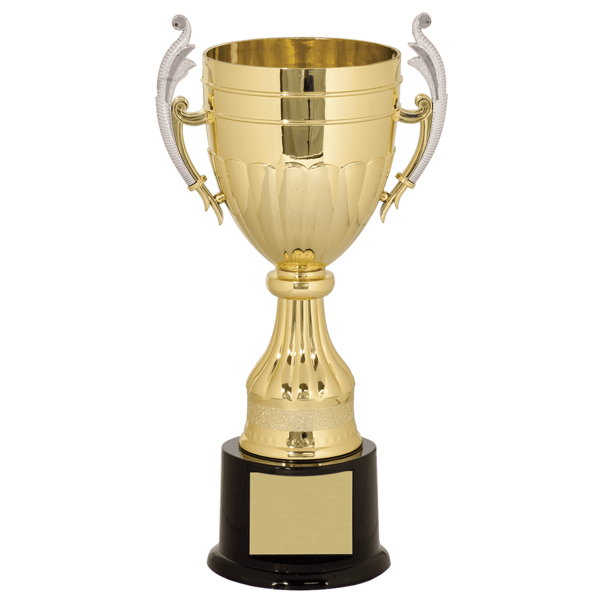 11" Gold/Silver Plastic Completed Cup Trophy